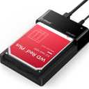 ORICO External USB 3.0 to SATA Hard Drive Lay-Flat Docking Station for 2.5 or 3.5in HDD, SSD Up to 24TB [Support UASP]