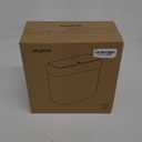 MOPALL Small Bathroom Trash Can with Lid, 2.6 Gallons / 10 L Slim Plastic Garbage Bin with Pop-Up Lid, Mini Waste Basket Can Dog Proof for Kitchen, Bedroom, Office, Laundry, Toilet, Rv, White