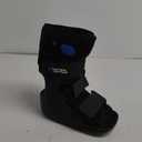 United Ortho Short Air Cam Walker Fracture Boot, Small, Black