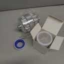 Shower Filter, 20 Stage Shower Head Filter for Hard Water with 2 Cartridges, High Output Shower Water Filter to Remove Chlorine, Fluoride and Other Impurities, Improves Skin Condition, Protects Hair (Chrome)