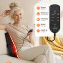 Shiatsu Neck Massager with Heat, 3D Kneading Back Massage Pillow for Pain Relief, Massagers for Neck and Back, Shoulder, Leg, Gifts for Men Women Mom Dad, Stress Relax at Home Office and Car