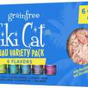 Tiki Cat Luau Wet Cat Food, Variety Pack, 6 oz. Cans (8 Count) (EXP 11/30/28)