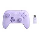 8BitDo Ultimate 2C Wireless Controller for Windows PC and Android, with 1000 Hz Polling Rate, Hall Effect Joysticks and Triggers, and Remappable L4/R4 Bumpers (Purple)