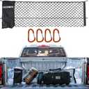 Envelope Cargo Net for Colorado/Canyon - Fits 2023-2025 - Upgraded 5mm Bungee - Integrated Storage Bag - Heavy Duty Carabiners - Designed in USA