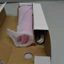 PRITECH Facial Cleansing Brush, Rechargeable Silicone Face Scrubber with Heat Massage End, Vibrating Exfoliator Scrubber for Deep Cleaning, Waterproof Face Brush for Women and Men (Pink)