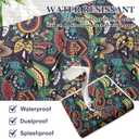 Waterproof 3-Piece Patio Sofa Cushion Cover Set - Replacement Covers for Outdoor Wicker Furniture, Bench & Seat Cushions