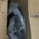 Rolling Shop Stool with Wheels,Mechanic Garage Stool Chair with Adjustable Height 15.55"-18.3",Heavy Duty Swivel Roller Seat for Garage,Salon and Tattoo Beauty, Black