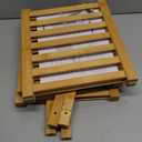 Smiry Bamboo Shoe Rack for Closet, 3 Tier Wooden Stackable Shoe Organizer, Free Standing Shoes Storage Shelf for Entryway, Front Door Entrance, Natural