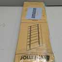 Whitmor 24 Pair Door Shoe Organizer, Sturdy Closet Storage Rack Hangs on Closets for Shoes