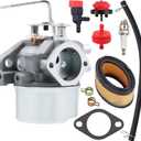 640152 Carburetor for Tecumseh HM80 HM90 HM100 640023 640152A 640051 640140 640260B 8-10 HP Engine Snow Blower Mower Generator with Parts Tune Up Kit