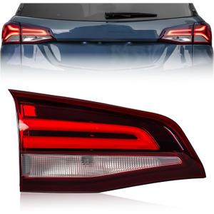 Inner Tail Light Assembly for Chevrolet Equinox 2022-2024, LED Rear Brake Turn Signal Inner Tail Lamp Taillight Assembly for Chevy Chevrolet Equinox 2022 2023 2024 Replacement, Driver Side
