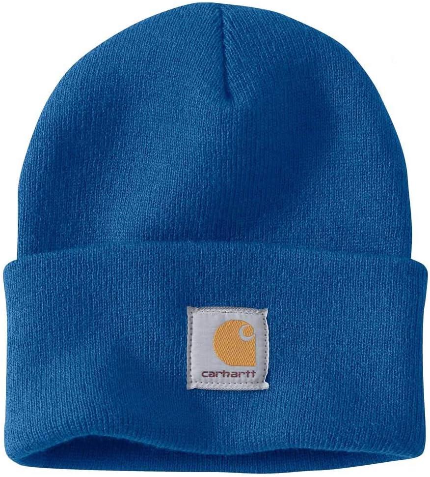 Carhartt Men's Knit Cuffed Beanie Closeout (Cobalt Blue)