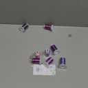 Simthread Purple Embroidery Thread  8 Shades Compatible with Brother Colors, 550 Yards Each, 40WT Polyester, for Brother, Babylock, Janome, Singer & Other Machines