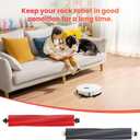 1 Set Main Brush Replacement for Roborock S8/ S8+/ S8 Pro Ultra/ S8 MaxV Ultra/ S8 Max Ultra/ Q5 Pro/ Q5 Pro+/ Q5 Max+/ Q8 Max/ Q8 Max+/ Qrevo Master/Qrevo Slim Vacuum Roller Brush Parts