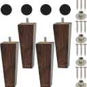 Wooden Square Leg for Sofa and Furniture 6 Inch