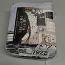 Jay Franco Kids Sheet Set with Fitted, Flat Sheets & Pillow Cover - Ultra-Soft Bedding with Pillowcase for Room Decor, White - Nightmare Before Christmas, 4 Piece Queen