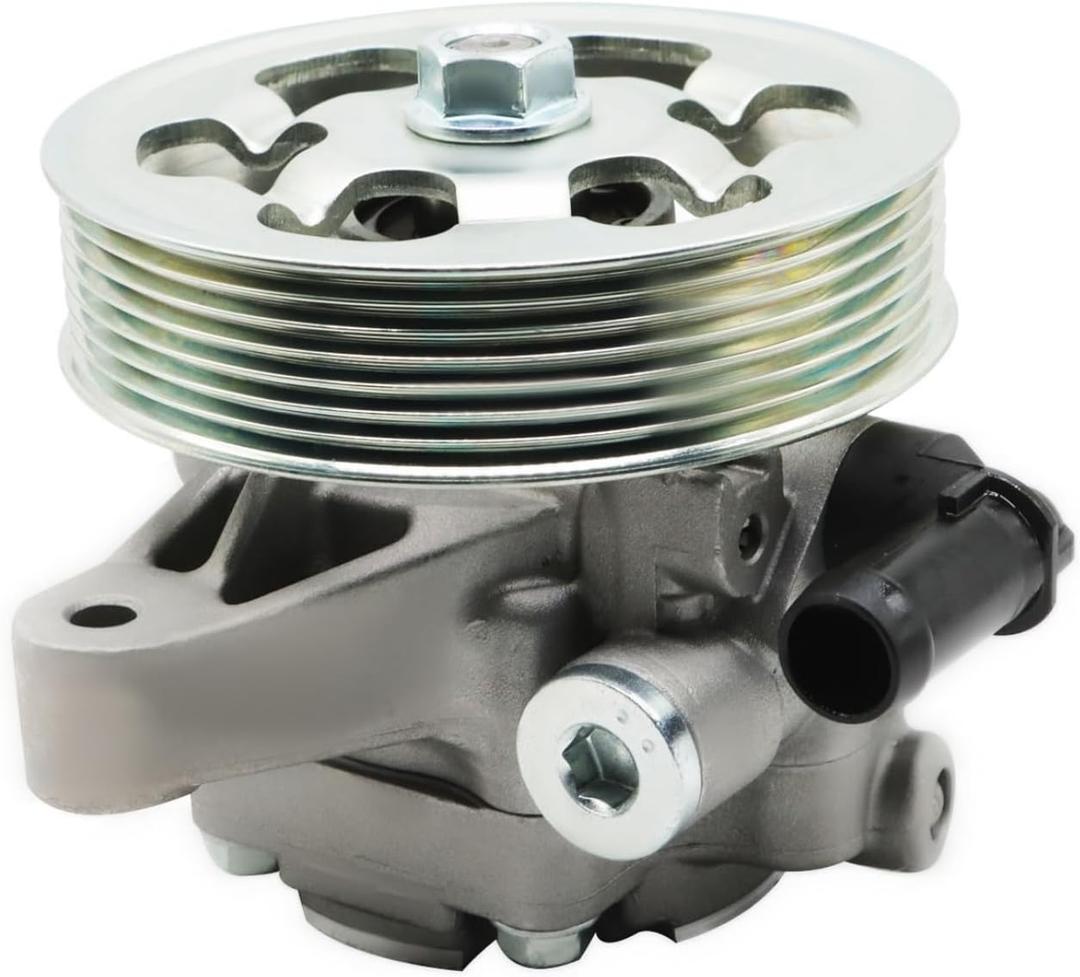 21-5341 Power Steering Pump with Pulley Compatible with Accord EX/LX L4 2.4L 2003 2004 2005 2006 2007 96-5341 56110RAAA01