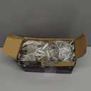 Funpeny Christmas Net Lights, 12ft x 5ft 360 LED Clear Wire Mesh Decor with 8 Modes Waterproof Connectable Xmas Decorations for Outdoor Outside Bushes Yard Lawn Patio Tree Garden Party (Multi Colored)