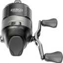 Zebco Omega Pro Spincast Fishing Reel, Dual Ceramic Pick-up Pins, Solid-Brass Pinion Gear, GlideLine ll Line Retrieval System, Pre-Spooled, Black (30)
