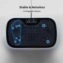 Vibration Plate Exercise Machine, Exercise Equipment for Whole Body, Vibration Plate for Home Fitness and Training