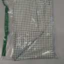 maxmill Checkered Rectangle Tablecloth for Dining Room Water Resistance Antiwrinkle Spillproof Heavy Weight Soft Gingham Plaid Kitchen Table Cloth for Holiday Dinner, 60 x 104 Inch Sage White