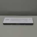 Seenda Wireless Keyboard and Mouse Combo, Rechargeable Quiet Keyboard Mouse, Sleek and Ultra Thin Design, Full-Size with Number Pad for Windows, Laptop, PC, Notebook, Desktop- Silver and White