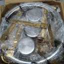 Gold Chafing Dish Buffet Set, 4-Pack 6QT 304 Stainless Steel Round Food Warmers with Lids, Water Pans & Fuel Holders for Catering, Wedding Receptions & Parties