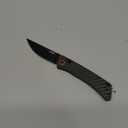 Camping Folding Knife Folding Tactical Knife Pocket Knifes 3.34" D2 Steel Blade Carbon Fiber Handle Axis Lock Cool Gifts for Men & Women