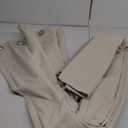 Beige 3-in-1 Layers Noise Reducing Curtains for Bedroom Light Blocking Blackout Curtains Thermal Insulation Privacy Drapes for Living Room (1 Panel, Beige, 50" x 96")