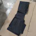 3W Floor Mats & Front Carpets Fit 2022-2026 Toyota Tundra (Only for CrewMax Cab), SR/SR5/TRD PRO/Limited/Platinum/Castone Custom Fit All-Weather TPE Front & Rear Row Floor Liner Black