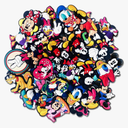 Zanerolan 15 Pcs Shoe Decoration Charms for Clog, Cute Cartoon Charms Accessories for Shoes