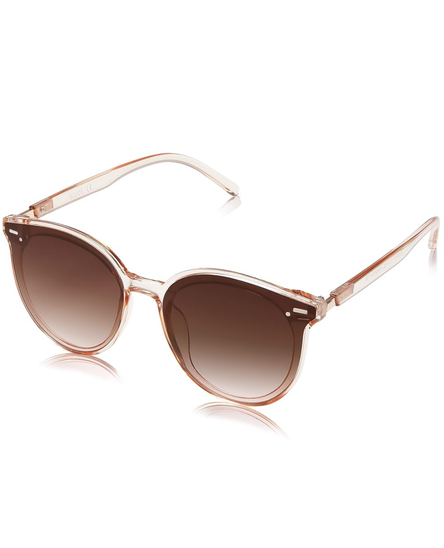 Sunglasses Womens Trendy 2025 Classic Round Retro Vintage Shades Large Frame Sunnies