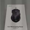 acer Wired Gaming Mouse, 12,800 DPI RGB Ergonomic Computer Mouse with Optical Sensor, 8 Programmable Buttons, 12 Backlit Modes, Software for DIY Keybinds, Rapid Fire, USB Gaming Mice for Laptop, PC