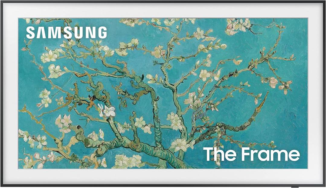 SAMSUNG 55-Inch Class QLED 4K The Frame LS03B Series, Quantum HDR, Art Mode, Anti-Reflection Matte Display, Slim Fit Wall Mount Included, Smart TV w/ Alexa Built-In (QN55LS03BAFXZA)