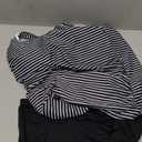 Women Tummy Control Tankini Swimsuits - Two Piece Bathing Suit Ruched Top with High Waisted Bottom 2025 Swimwear (Large, Stripe)