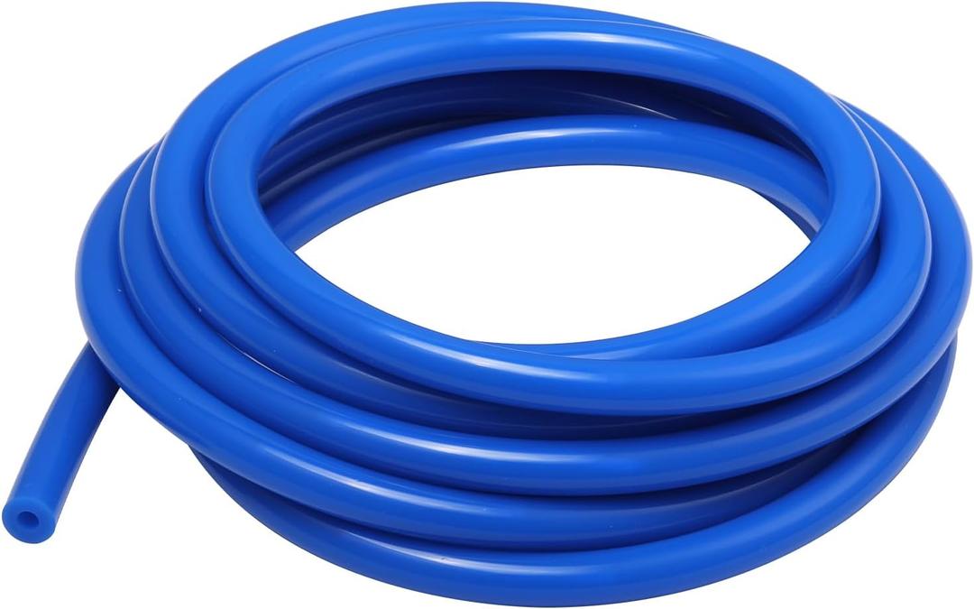 1/4" 6mm ID Silicone Vacuum Hose Line Tubing 5FT Blue 130 PSI Maximum Pressure