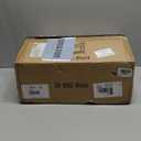 Bar Cart,Home Bar Serving Cart with Storage Shelves, 2 Tier Rolling Beverage Cart with Wheels, Modern Wine Cart with Wine Rack and Glass Holder for Kitchen, Living Room,Dinning Room,Black