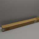 LazBlinds No Tools No Drill Cordless Roman Shades for Windows, Blackout Thermal Insulated UV Blocking Window Blinds, Room Darkening Fabric Blinds for Indoor Windows, 30'' W x 64'' H, Grey