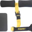 Nordic Hamstring Curl Strap with Knee Pad, Nordic Curl Strap Holds 500 Pounds Portable Home Exercise EquipmentGreat for Hamstring Curls, Sit-ups, Spanish Squats, Ab Workout