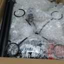 Christmas Cocktail Tree Stand for Drinks 3 Tier 12 Holders Champagne Drink Tree Tower Margarita Stand for Christmas WineGlass Holder for Party, Birthday, Housewarming Gift(Black)