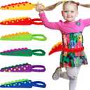 Poen 6 Pcs Dinosaur Tails for Kids Dinosaur Costume Party Favors for Toddlers Girls Boys Dress up Theme Party
