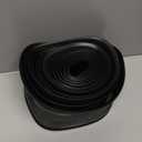 MYFAMIREA 17FT Garage Door Seals Bottom Rubber for Clopay Weather Stripping EPDM Weatherproofing Garage Door Bottom Seal Strip Replacement Kit for Single Slot, Flexible and Easy to Install, Black