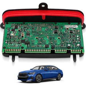 Headlight TMS Module Xenon Adaptive Headlight ECU Control Compatible for 5 Series 520i 528i 535i 550i M5 2014-2016 Replace OE#63117440877 63117427607 63117409579 63117408422 63117381017