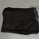 Mitid Fleece Lined Tights Women Leggings Thermal Pantyhose Fake Translucent Opaque High Waisted Winter Warm Sheer Tight (Medium, Black)