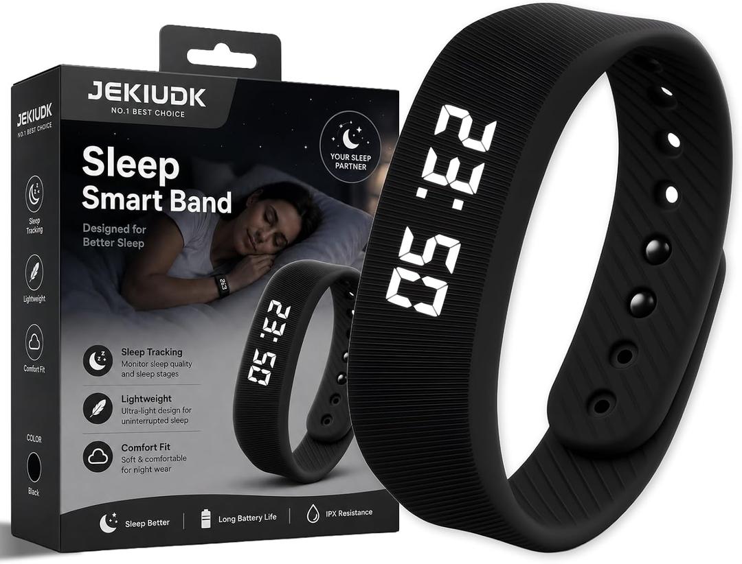 Alarm Clock Smart Watch Bracelets for Mens Digital Heavy Sleepers Vibrating Wristband Sleeps Wrist Womens Tracker Vibro Onyx Vibration Silent Small Distance Teens Shock Despertador Band Alert