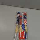 3 Pcs 4th of July Wood Firecracker Decorations Sign Memorial Day Wooden Firework Table Decor Rustic Rocket 4th of July Decorations Patriotic Tiered Tray Decor for 250th Anniversary