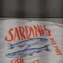 Sardine Shirt White. Size Large