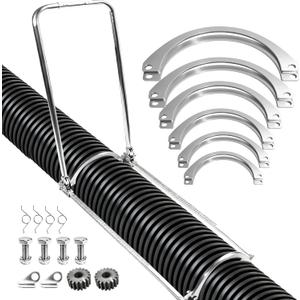 200–600mm HDPE Corrugated Pipe Tensioner Tool, Manual Docking Clamp