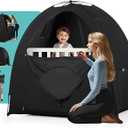 Blackout Tent for Pack and Play - Sleep Pod with Light-Blocking - Portable Pack N Play Blackout Cover for Travel Crib/Mini Crib/Palyards