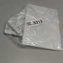 3 Set Aluminum Alloy Sign Holder Clamp with 8.5 x 11 Inch Acrylic Frame Rotatable Holding Clamp Sign Holder for Clothing Stores Price Tag Office (Silver)